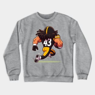 Steelers Football Crewneck Sweatshirt